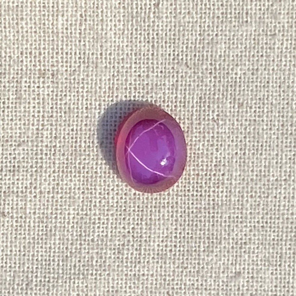 Amazing Synthetic Star Ruby Loose Stone - image 7